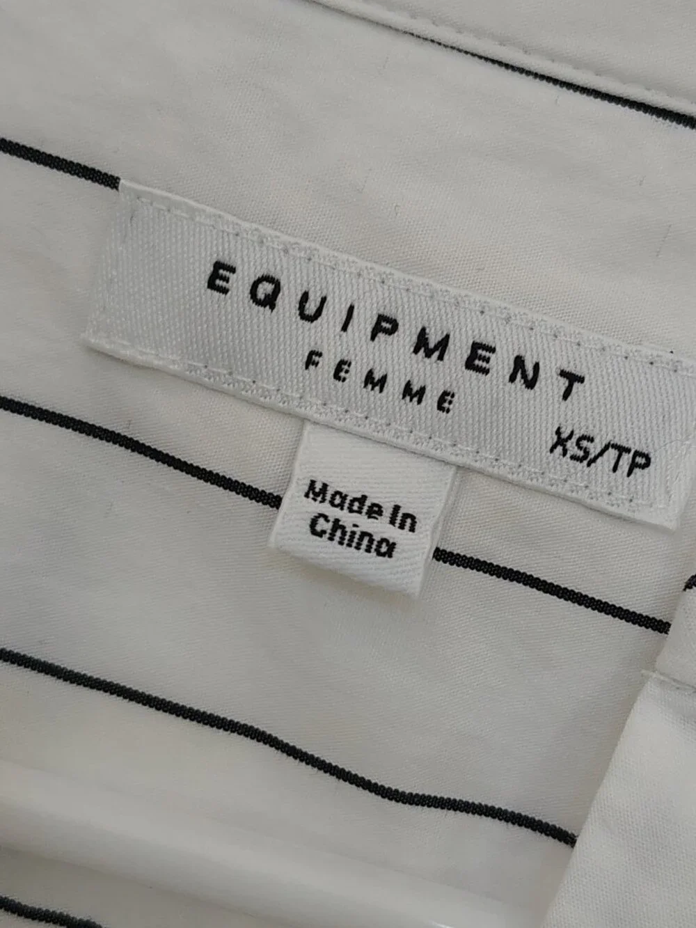 Equipment Femme Striped Roseabelle Shirt Dress